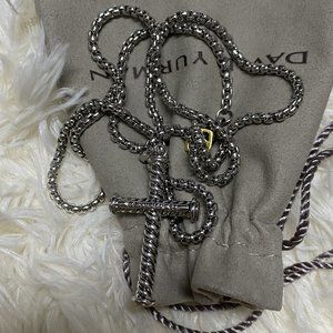 classic cross sterling silver necklace